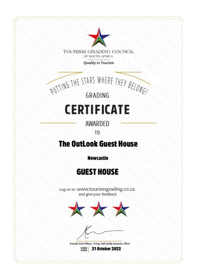 The Outlook Guest House ニューカッスル エクステリア 写真
